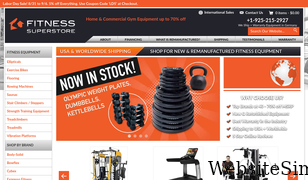 fitnesssuperstore.com Screenshot