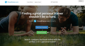 fitnesstrainer.com Screenshot