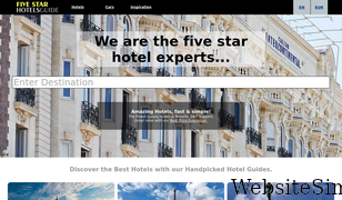fivestarhotelsguide.com Screenshot