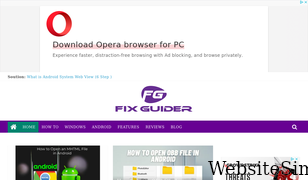 fixguider.com Screenshot