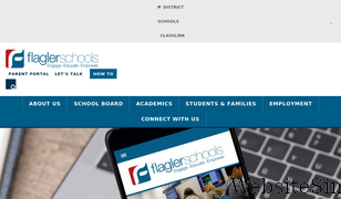 flaglerschools.com Screenshot