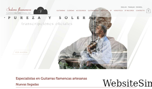 flamencoguitarsforsale.net Screenshot