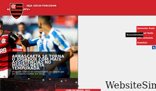 flamengo.com.br Screenshot