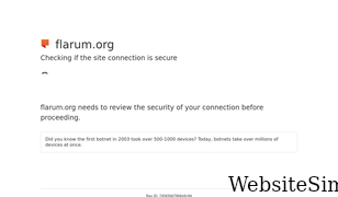 flarum.org Screenshot