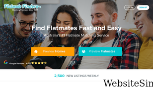 flatmatefinders.com.au Screenshot