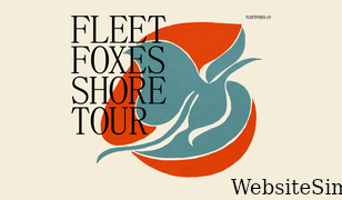 fleetfoxes.co Screenshot