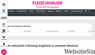 fleischhauer.com Screenshot