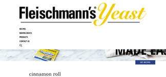 fleischmannsyeast.com Screenshot