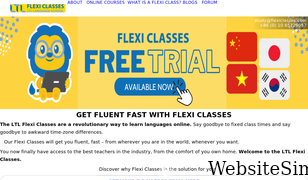 flexiclasses.com Screenshot