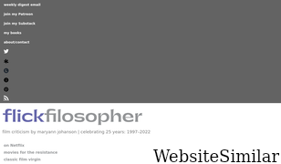 flickfilosopher.com Screenshot