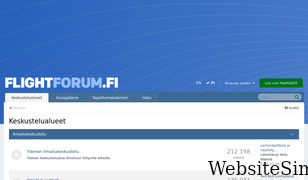 flightforum.fi Screenshot