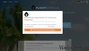 flightgorilla.com Screenshot