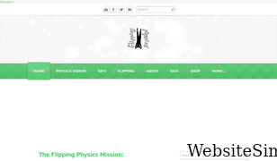 flippingphysics.com Screenshot