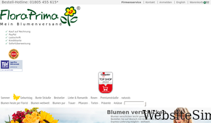 floraprima.de Screenshot