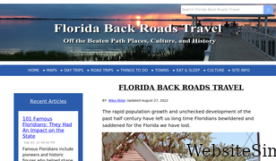 florida-backroads-travel.com Screenshot