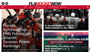 floridahockeynow.com Screenshot