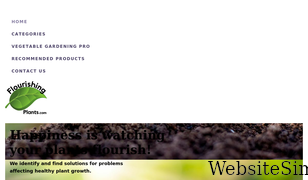 flourishingplants.com Screenshot