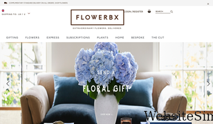 flowerbx.com Screenshot