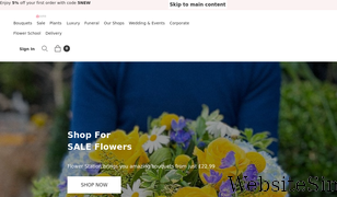 flowerstation.co.uk Screenshot