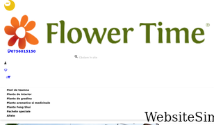 flowertime.ro Screenshot