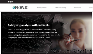 flowjo.com Screenshot