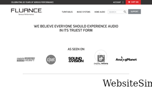 fluance.com Screenshot