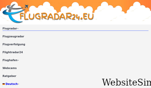 flugradar24.eu Screenshot