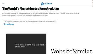 flurry.com Screenshot