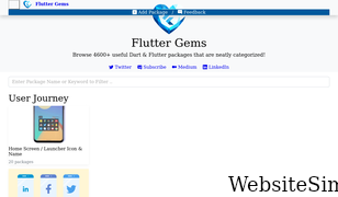 fluttergems.dev Screenshot