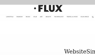 fluxmagazine.com Screenshot
