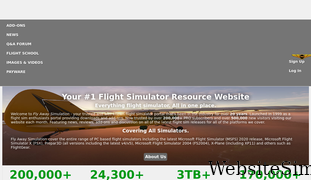 flyawaysimulation.com Screenshot