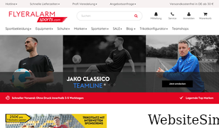 flyeralarm-sports.com Screenshot