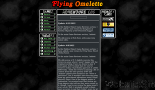 flyingomelette.com Screenshot