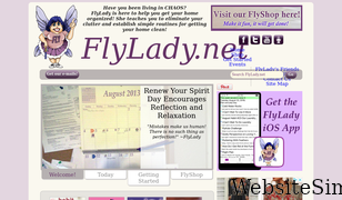 flylady.net Screenshot