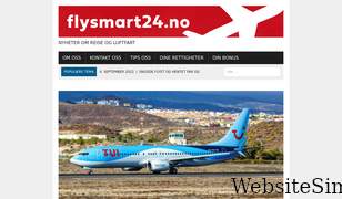 flysmart24.no Screenshot