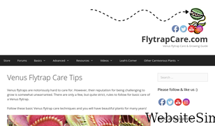flytrapcare.com Screenshot