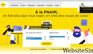 fnaim.fr Screenshot