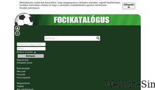 focikatalogus.hu Screenshot