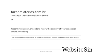 focoemloterias.com.br Screenshot