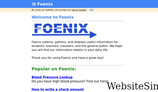 foenix.com Screenshot