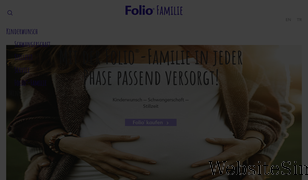 folio-familie.de Screenshot