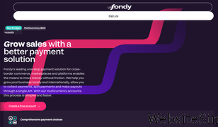 fondy.io Screenshot