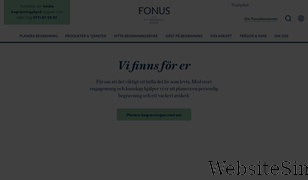 fonus.se Screenshot