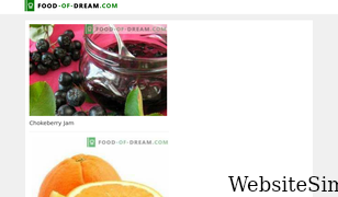 food-of-dream.com Screenshot