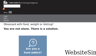 foodaddicts.org Screenshot