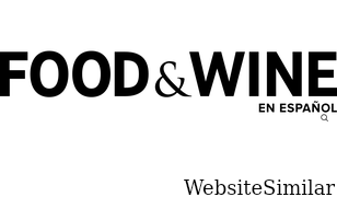 foodandwineespanol.com Screenshot