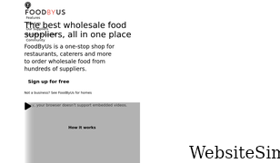 foodbyus.com.au Screenshot