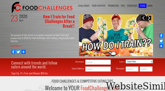 foodchallenges.com Screenshot