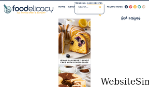 foodelicacy.com Screenshot