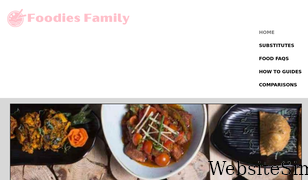 foodiesfamily.com Screenshot